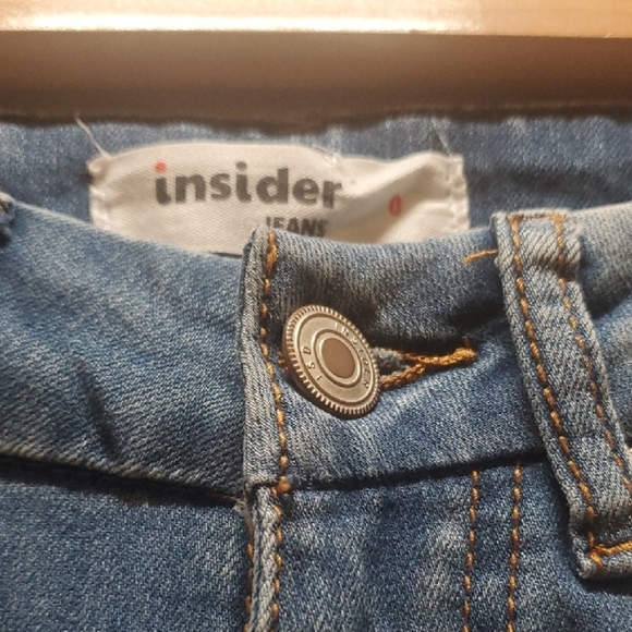 Insider Jeans Womens Sz 0 Classic Blue Skinny Jeans Purchased @ Love Culture Nwt - Picture 6 of 12